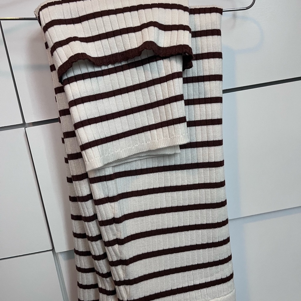 Striped Two-Piece Ribbed Set - Picture 3 of 3
